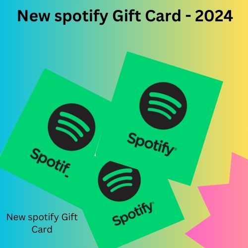 New Spotify Gift Card!