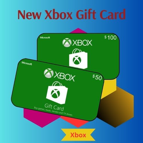 New Xbox Gift Card!
